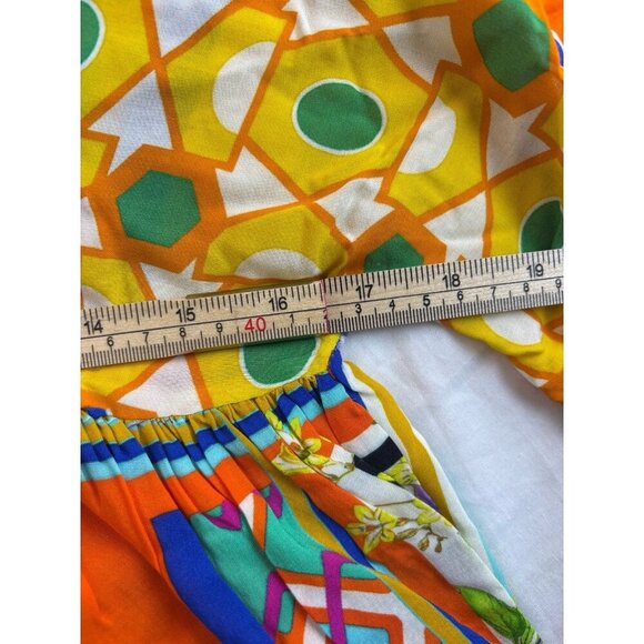 Johnny Was Mixi Short Kaftan Dress, Size XS, Boho Bohemian Shift Casual - Picture 6 of 6